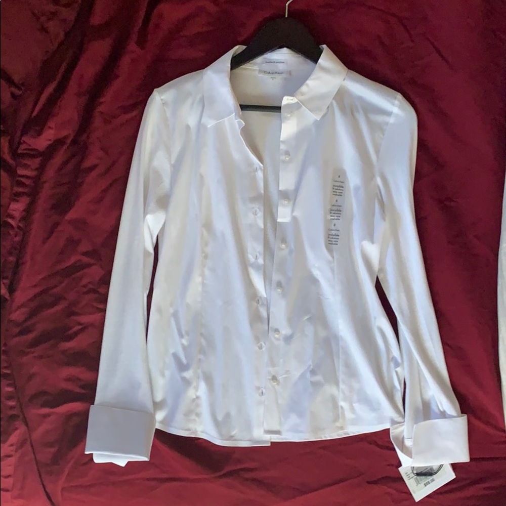 NWT Calvin Klein Button-Down